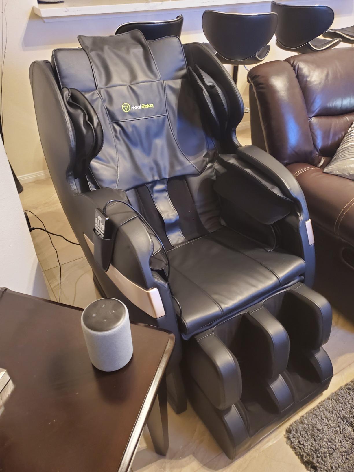 【Furniture】Real Relax 2022 Massage Chair of Dual-core S Track, Recliner of Full Body Massage Zero Gravity