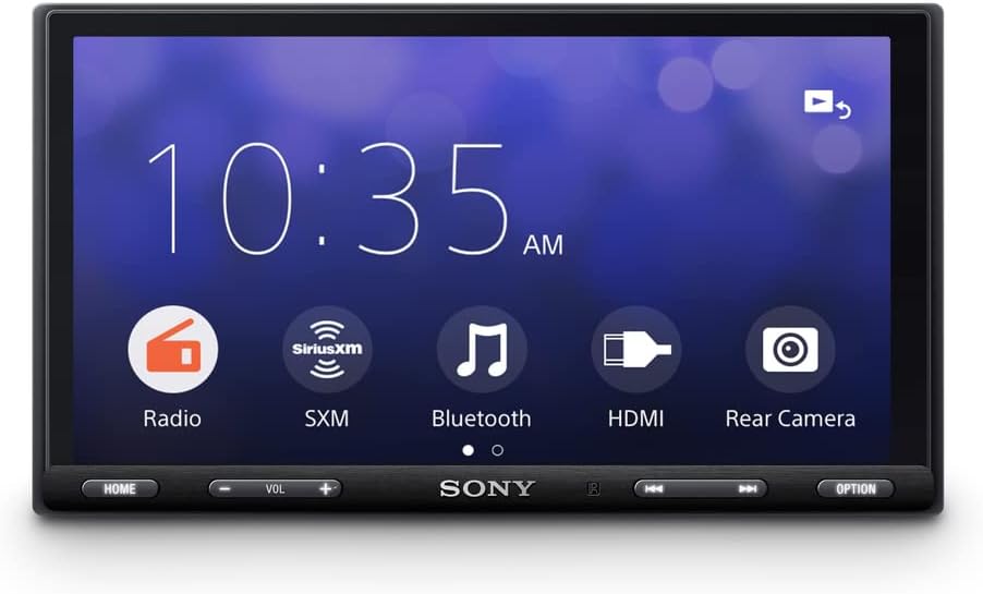 Sony XAV-AX5600 7-Inch Multimedia Receiver with Apple CarPlay/Android Auto and HDMI Video Input