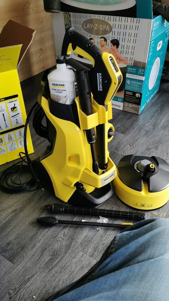 Kärcher K 4 Power Control Home high pressure washer.
