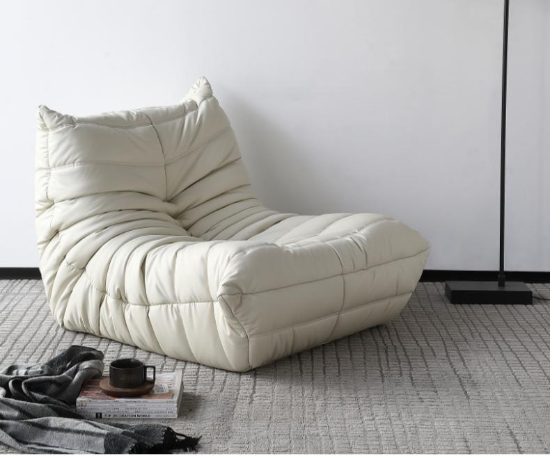 Freehand space TOGO single lounge chair Nordic minimalist designer modern minimalist caterpillar lazy sofa