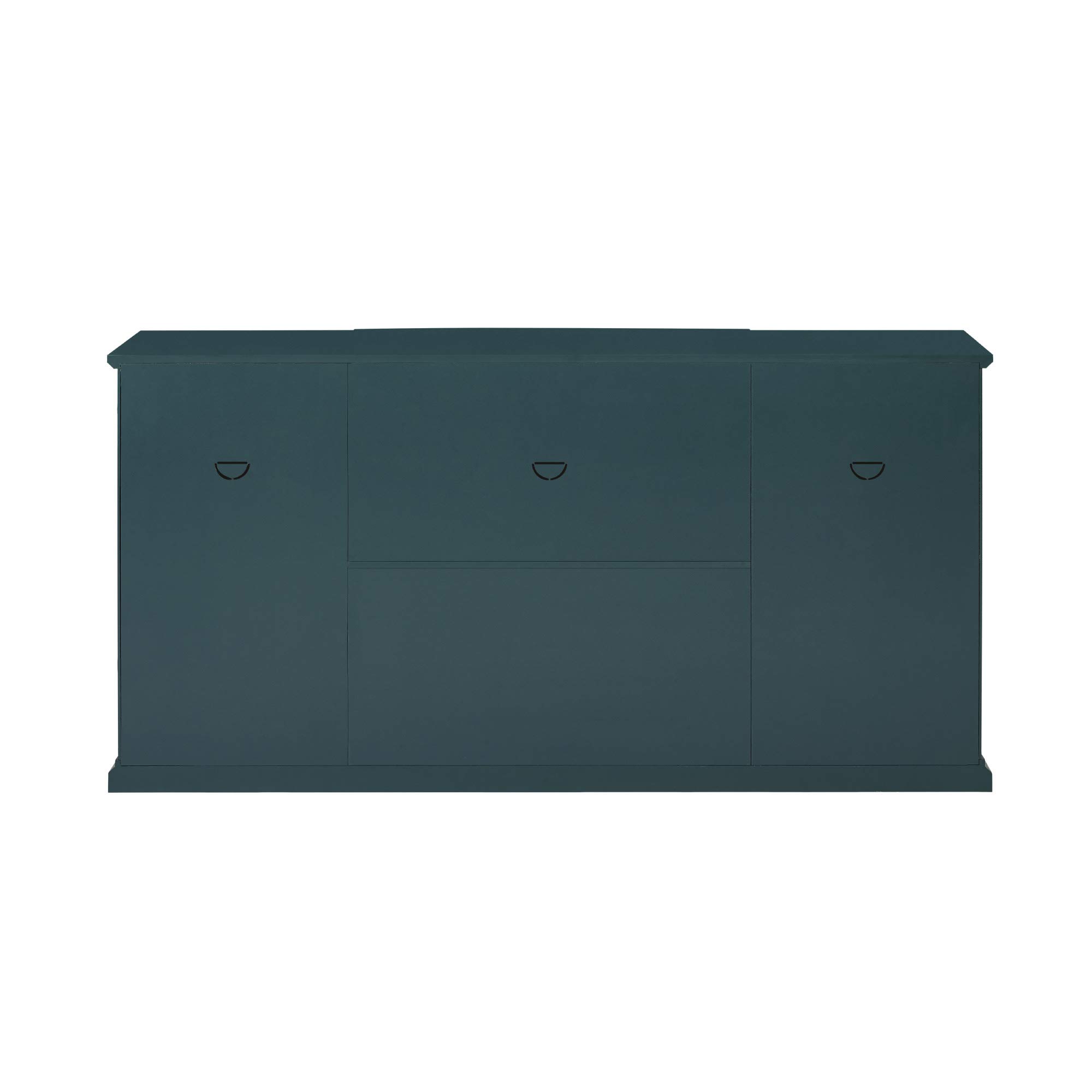 【Furniture】Modern Wood Glass Door Buffet Sideboard Living Room - Dining Room Console