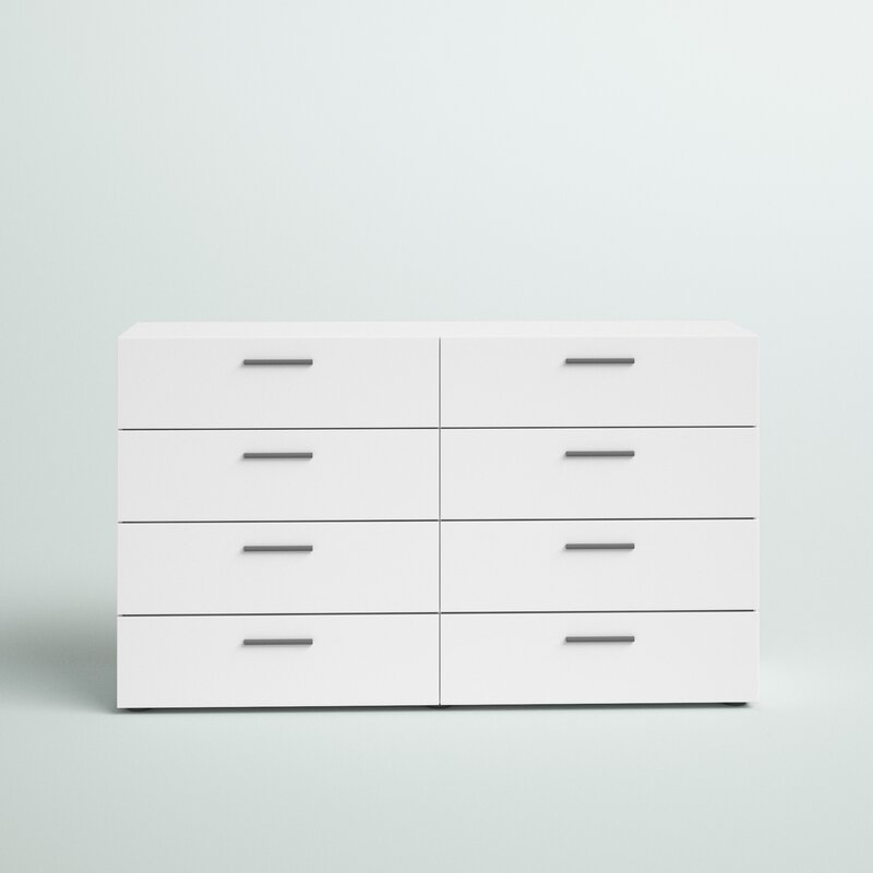 Farnhill 8 Drawer 55.12'' W Double Dresser