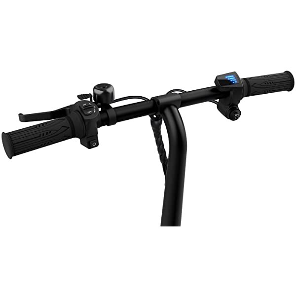 Jetson Electric Bike Bolt Folding Electric Bike, with Pegs – with LCD Display, Lightweight & Portable with Carrying Handle, Travel Up to 15 Miles, Max Speed Up to 15.5 MPH , 40″ x 20″ x 37″