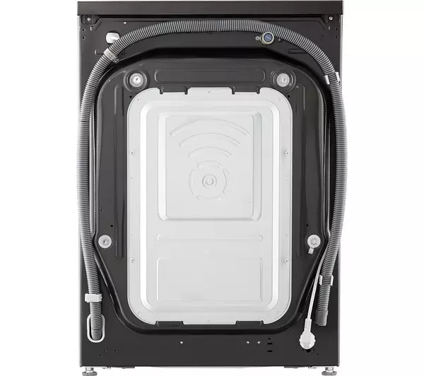 LG TurboWash 360 with AI DD V9 F4V909BTSE WiFi-enabled 9 kg 1400 Spin Washing Machine - Black