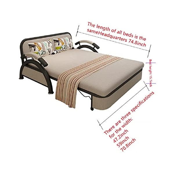 Latex Mattress with Storage cabinets can be Folded Sofa beds, Sofas, Folding Sofas, Latex Cushion Sofas, Sofas with Storage cabinets (Grey, 70.874.8inch) Grey 70.8*74.8inch