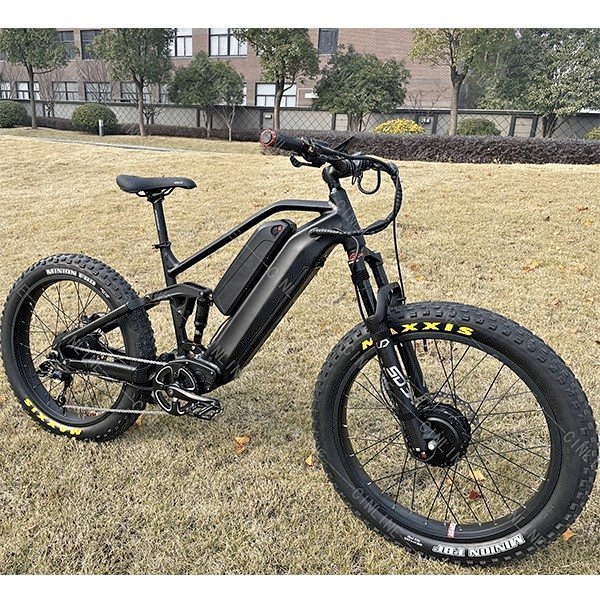 Bike electric bicycle 48V 1500w Electric Mountain Bikes for Adults Fat Tire dual battery 26x4.0''