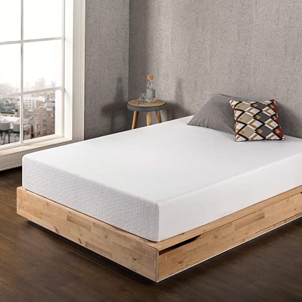 Best Price Mattress 10 Inch Memory Foam Mattress, Calming Green Tea Infusion, Pressure Relieving, Bed-in-a-Box, CertiPUR-US Certified, Full Full 10