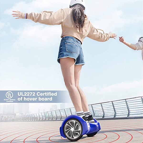 TOMOLOO Hoverboard for Kids and Adult, Hover Board Self Balancing Scooter 6.5