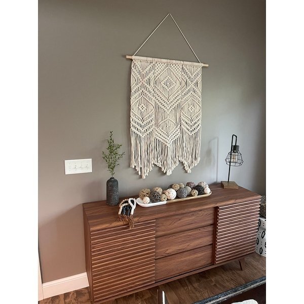 Carson Carrington Lagered Sideboard Buffet Table