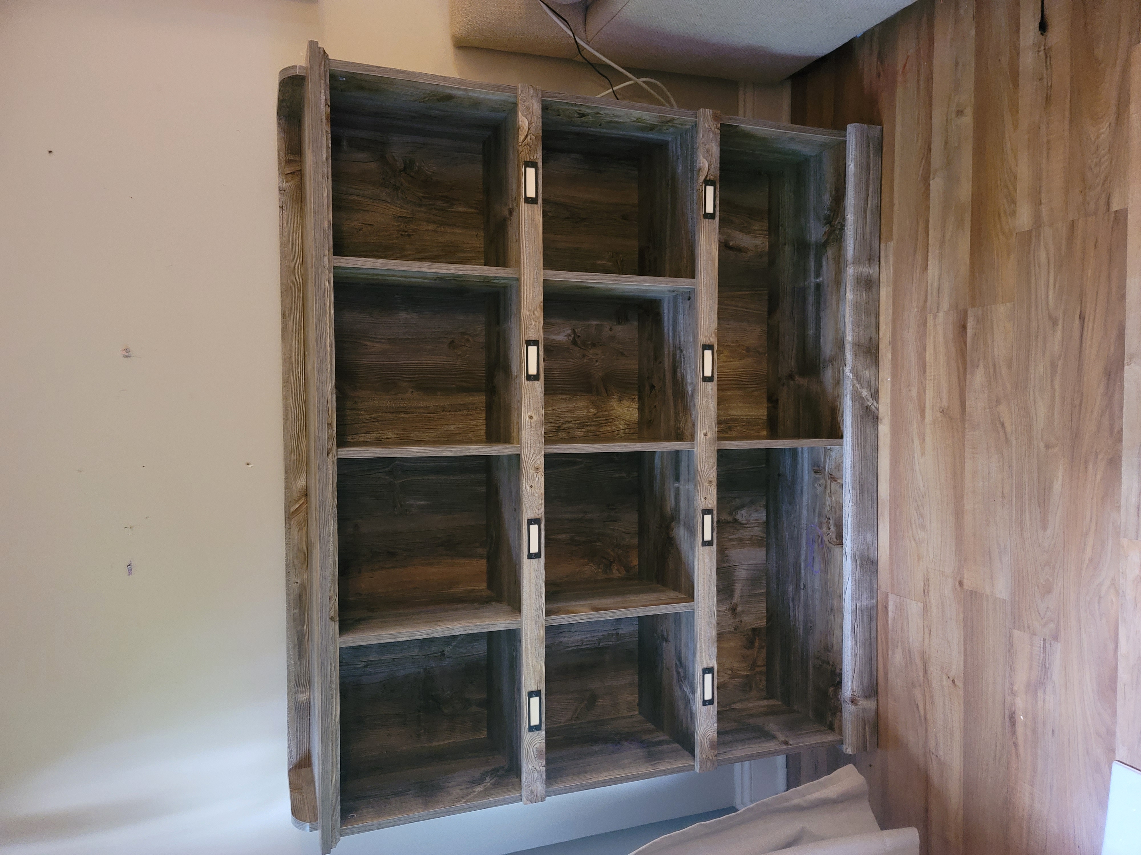 【Furniture】Sauder Barrister Lane Bookcase, Iron Oak finish