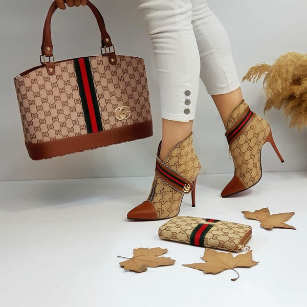 Bag,Shoes and Wallet Combine