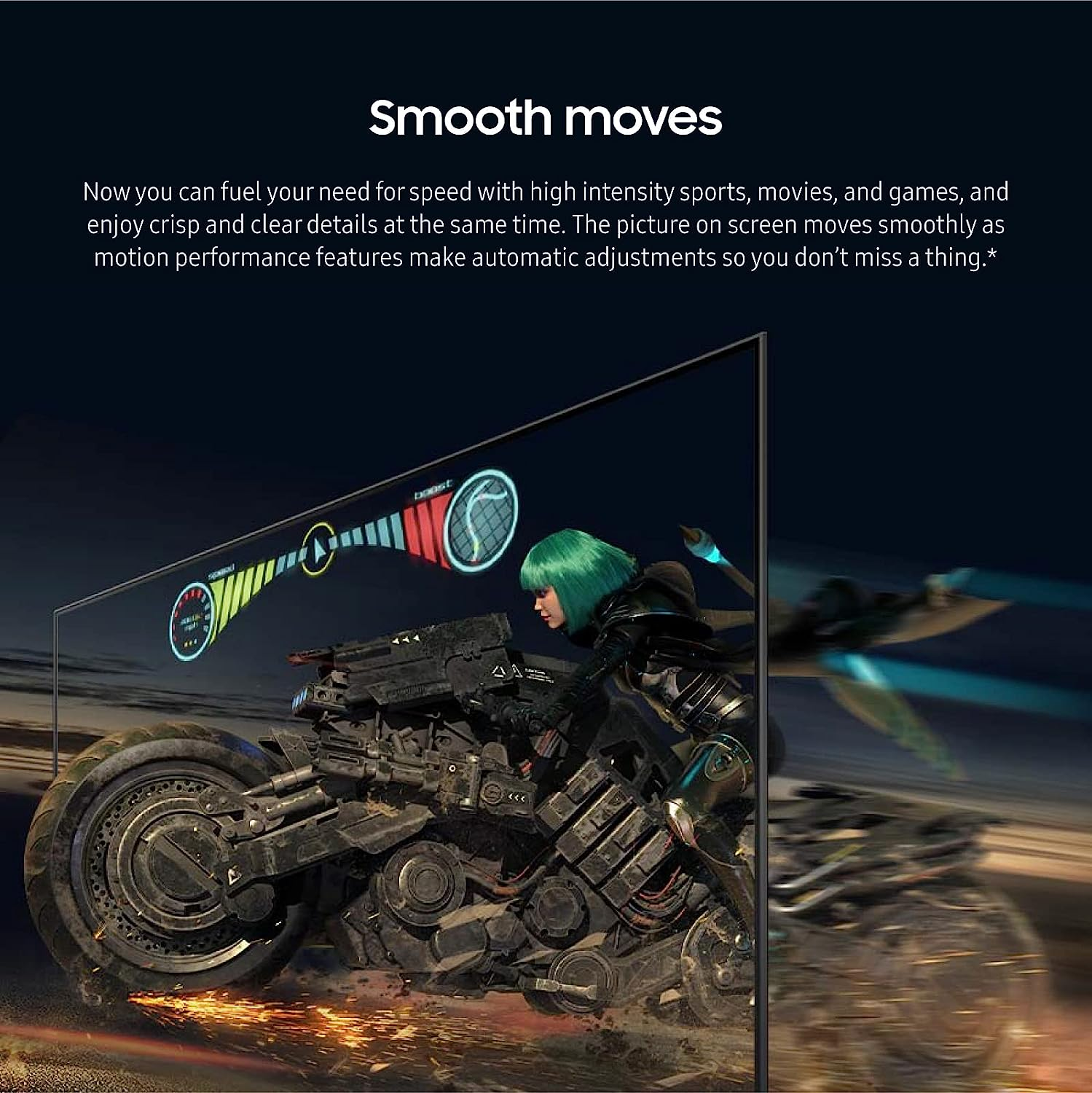 SAMSUNG 65-Inch Class Crystal UHD 4K CU8000 Series PurColor