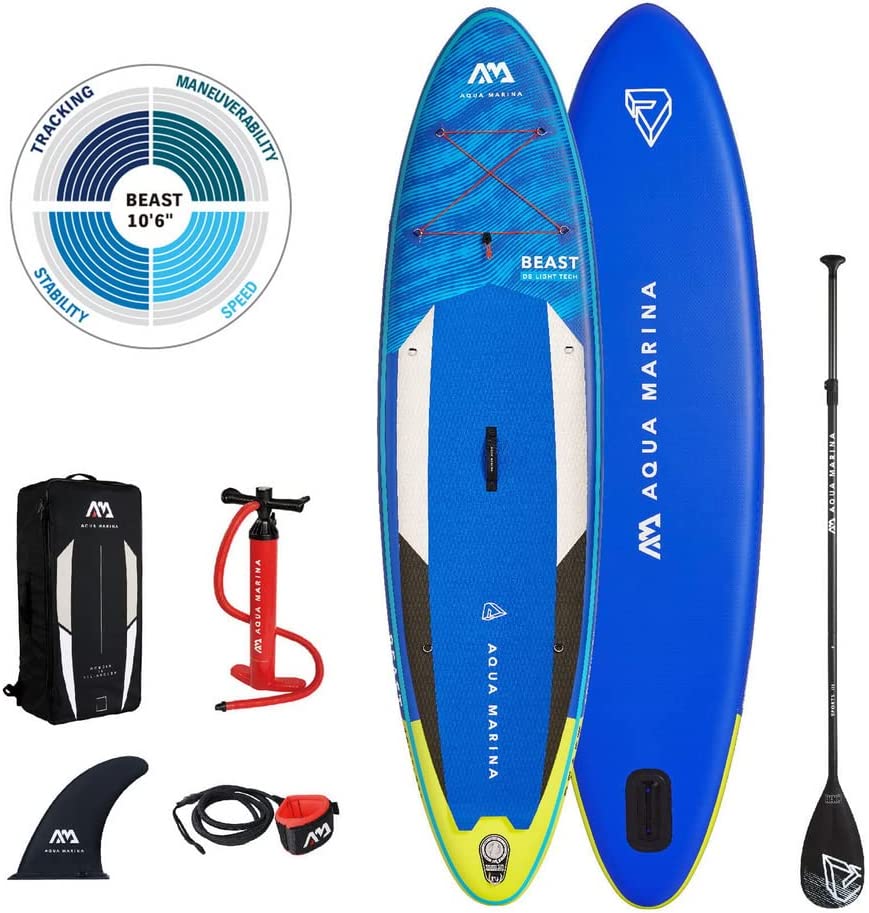 【Sports&Outdoors】Stand Up Paddle Board - BEAST 10'6 - Inflatable SUP Package