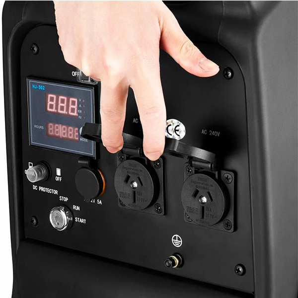 3500W Inverter Generator Remote Start Portable Camping Petrol