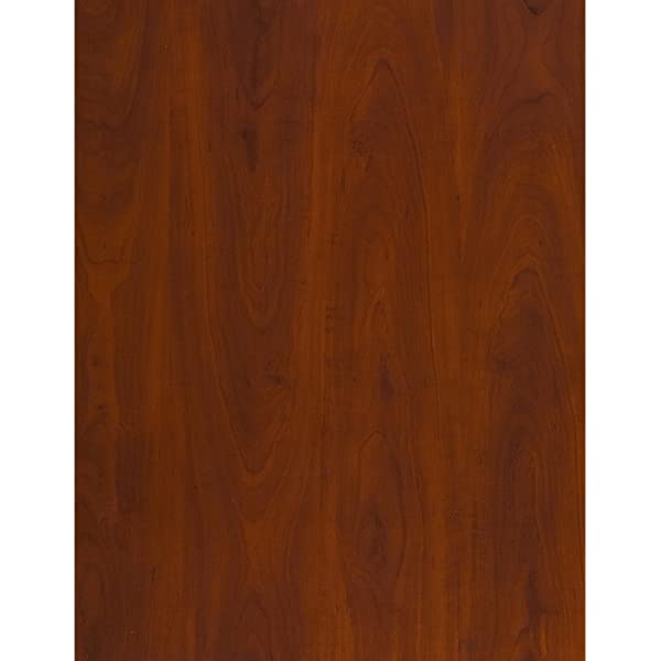 Bush Business Furniture Series C 72W Bow Front L Shaped Desk with 48W Return and Mobile File Cabinet in Hansen Cherry