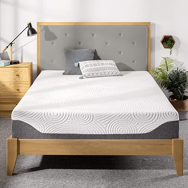 Best Price Mattress 10 Inch Memory Foam Mattress, Calming Green Tea Infusion, Pressure Relieving, Bed-in-a-Box, CertiPUR-US Certified, Full Full 10