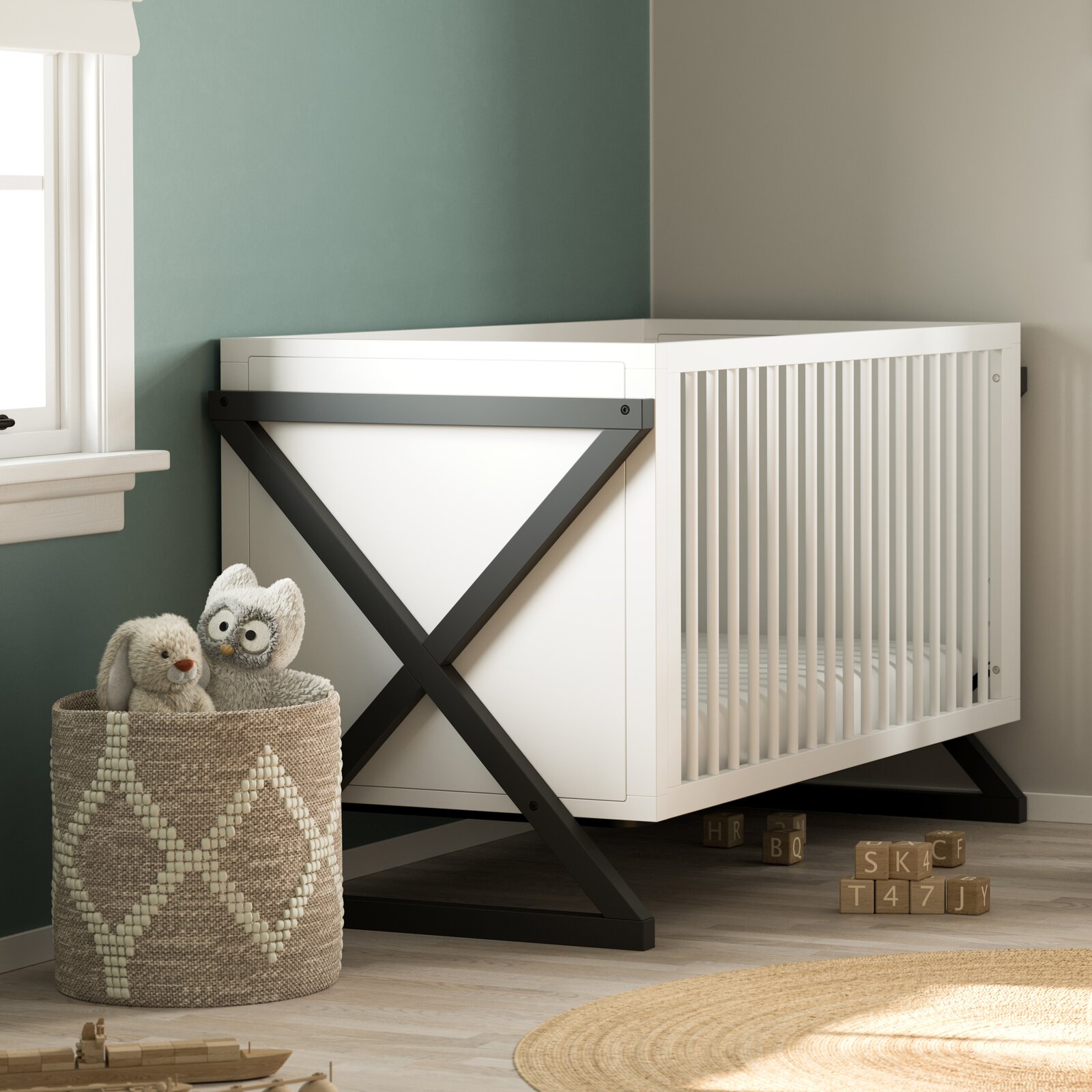 【Baby&Kids】Equinox 3-in-1 Convertible Crib