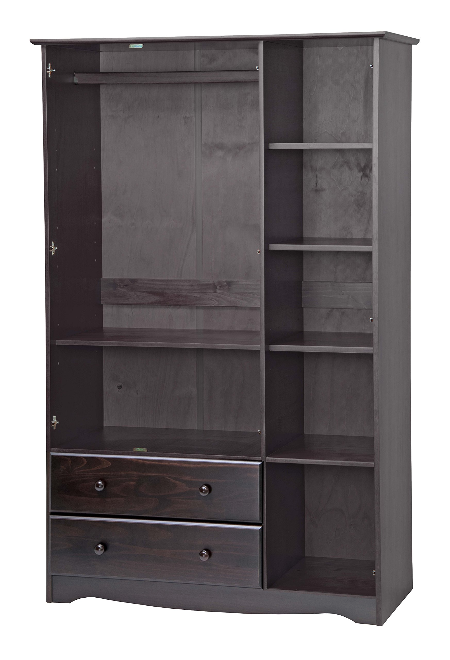 【Furniture】100% Solid Wood Grand Wardrobe/Armoire, 46