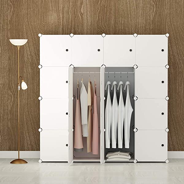 Aeitc Portable Wardrobe Closets 14