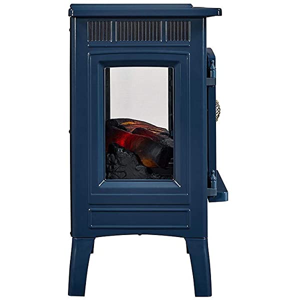 Duraflame 3D Infrared Electric Fireplace Stove with Remote Control - Portable Indoor Space Heater - DFI-5010 (Black)