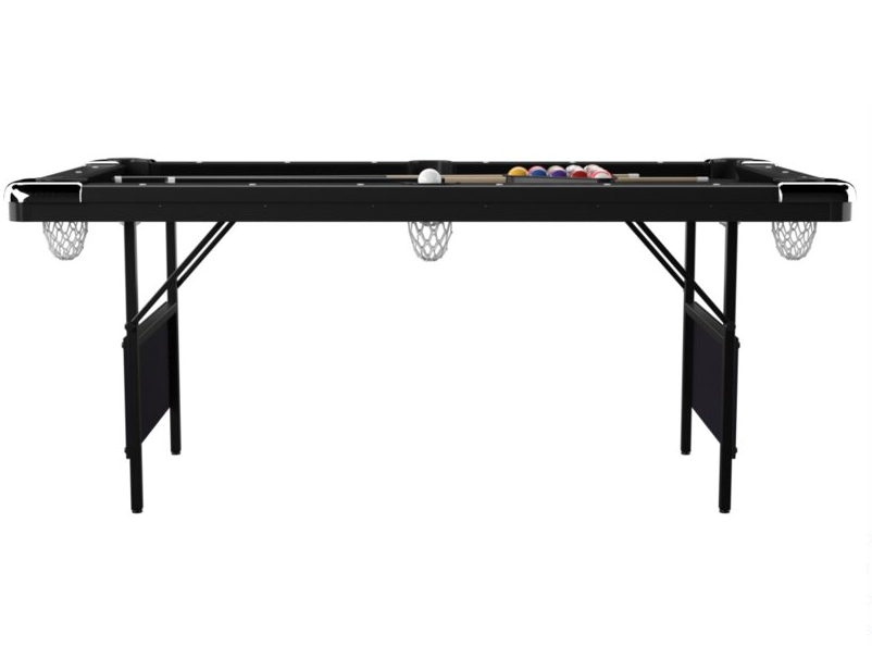 Foldable billiard table