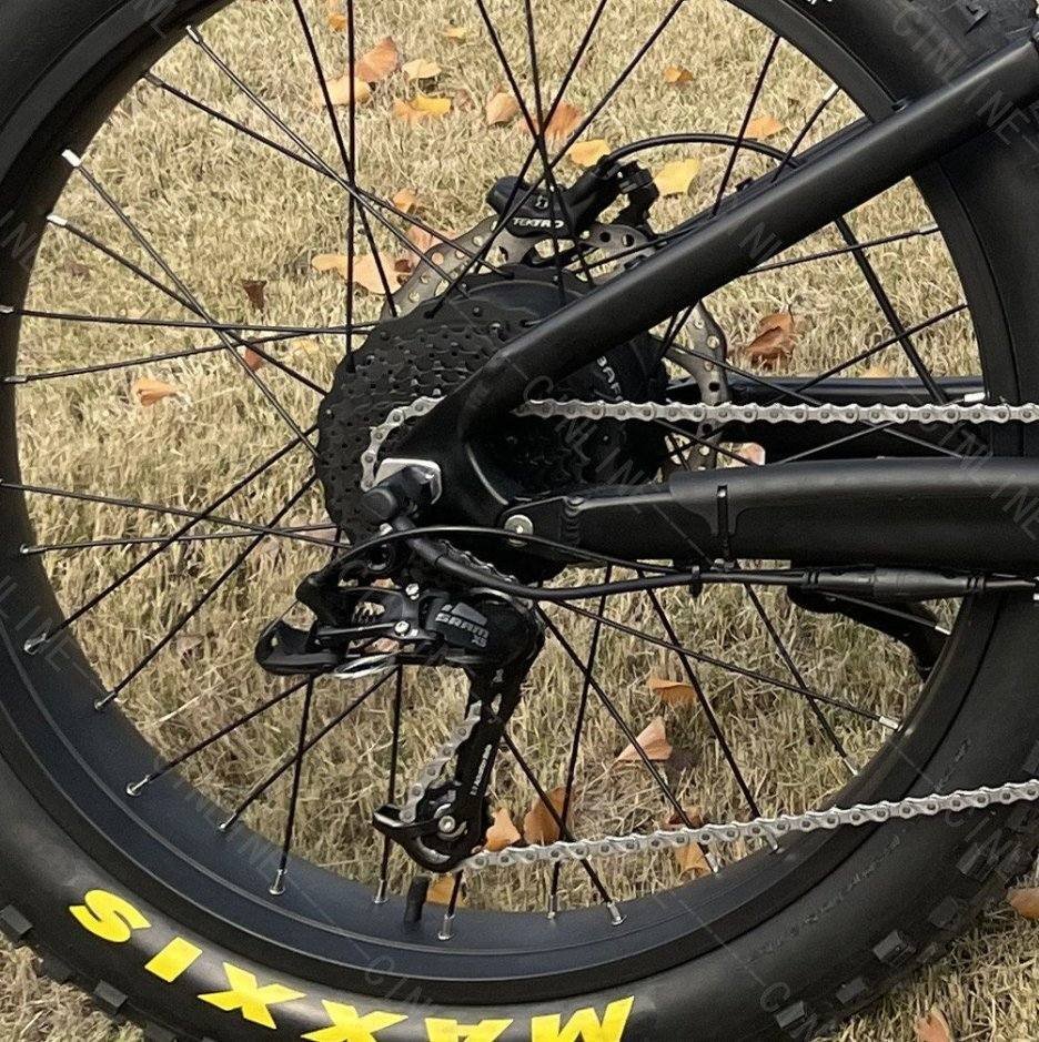 Bike electric bicycle 48V 1500w Electric Mountain Bikes for Adults Fat Tire dual battery 26x4.0''