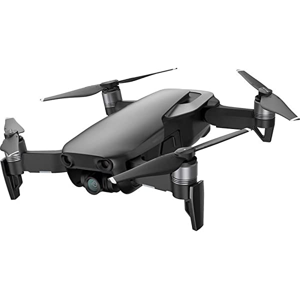 DJI Mavic Air Quadcopter with Remote Controller - Onyx Black Black Base