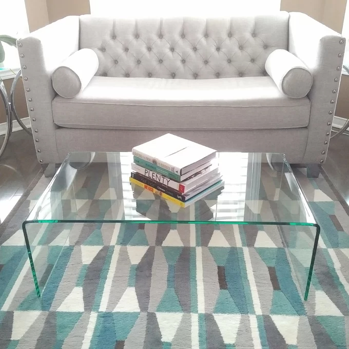 【Furniture】Aizzaddin Sled Coffee Table