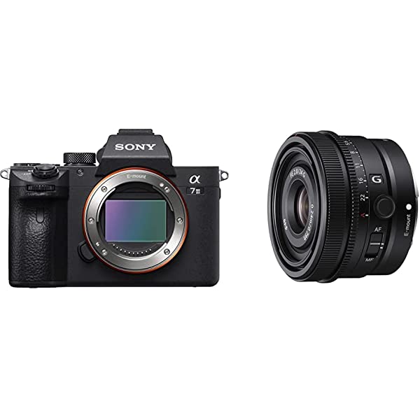 Sony a7 III ILCE7M3/B Full-Frame Mirrorless Interchangeable-Lens Camera with 3-Inch LCD, Body Only,Base Configuration,Black Body Only Base